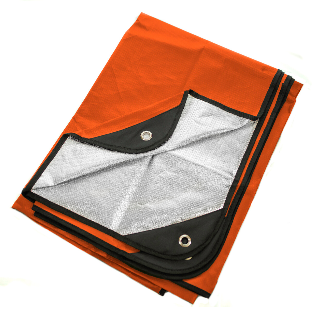 emergency blanket tarp Arcturus All-Weather Outdoor Survival Blanket 60" x 82"