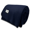 Arcturus 100% Virgin Wool Blanket (78" x 96") - Navy Blue