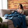 Arcturus Bighorn 100% Virgin Wool Blanket - Steel Blue