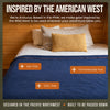 Arcturus Military Wool Blanket - Navy Blue