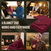 Arcturus Military Wool Blanket - Wine | 4.5 lbs (64" x 88")