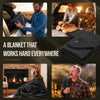Arcturus Military Wool Blanket - Charcoal | 4.5 lbs (64" x 88")
