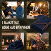 Arcturus Military Wool Blanket - Navy Blue