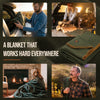Arcturus Military Wool Blanket - Olive Green