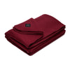Arcturus Military Wool Blanket - Wine | 4.5 lbs (64" x 88")