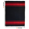 Arcturus Rainier Wool Blanket - Lava Canyon