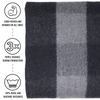 Arcturus Backwoods Wool Blanket - Gray Buffalo Plaid | 4.5 lbs