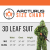 Arcturus 3D Leaf Suit + Face Mask Bundle - Dark Woodland