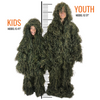 Arcturus Ghost Ghillie Suit - Kids Size