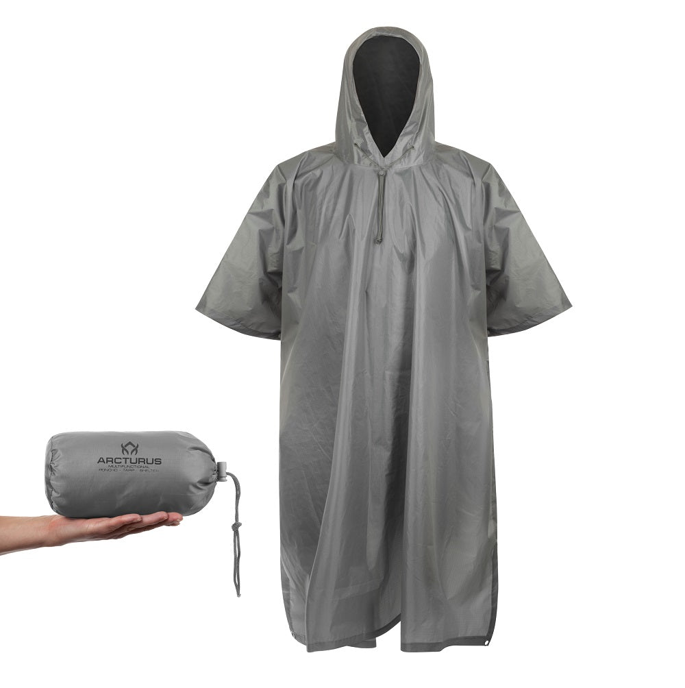 Arcturus Lightweight Waterproof Poncho - Choose from 6